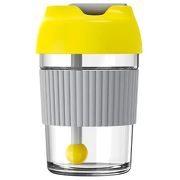 Термокружка Kiss Kiss Fish 365ml желтый